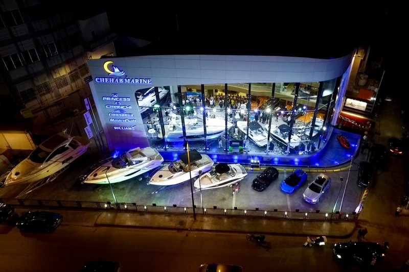 Chehab Marine celebrates the opening of its new showroom, transmitting its sea spirit to Dora
